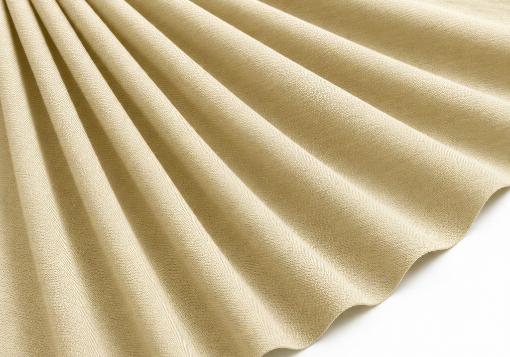 Tissu Uni Beige