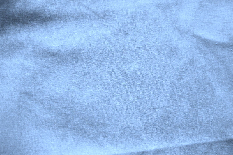 Tissu Voile de Coton Uni Bleu Ciel