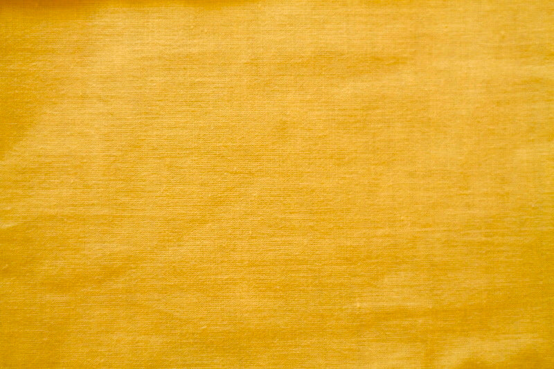 Tissu Voile de Coton Uni Jaune