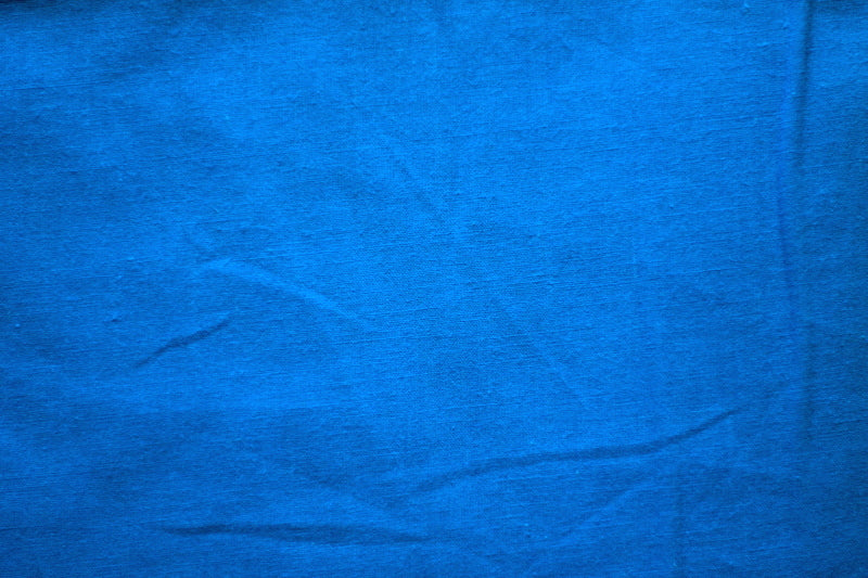 Tissu Voile de Coton Uni Turquoise