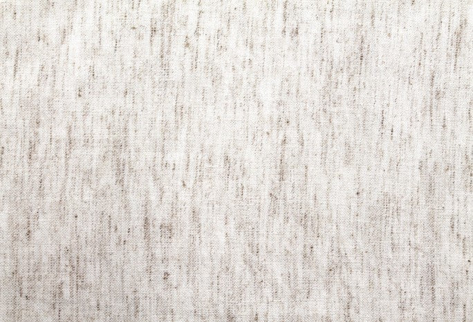 Tissu Voile de Lin Mélangé Chiné Beige