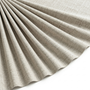 Tissu Voile de Lin Mélangé Chiné Beige