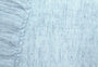 Tissu Voile de Lin Mélangé Chiné Bleu Ciel