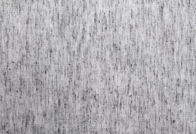 Tissu Voile de Lin Mélangé Chiné Gris