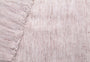 Tissu Voile de Lin Mélangé Chiné Rose