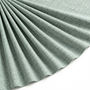 Tissu Voile de Lin Mélangé Chiné Vert Jade