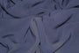Tissu Voile de Viscose Unie Marine
