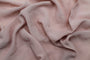 Tissu Voile de Viscose Unie Rose poudré