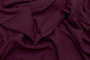 Tissu Voile de Viscose Unie Rouge Bordeaux