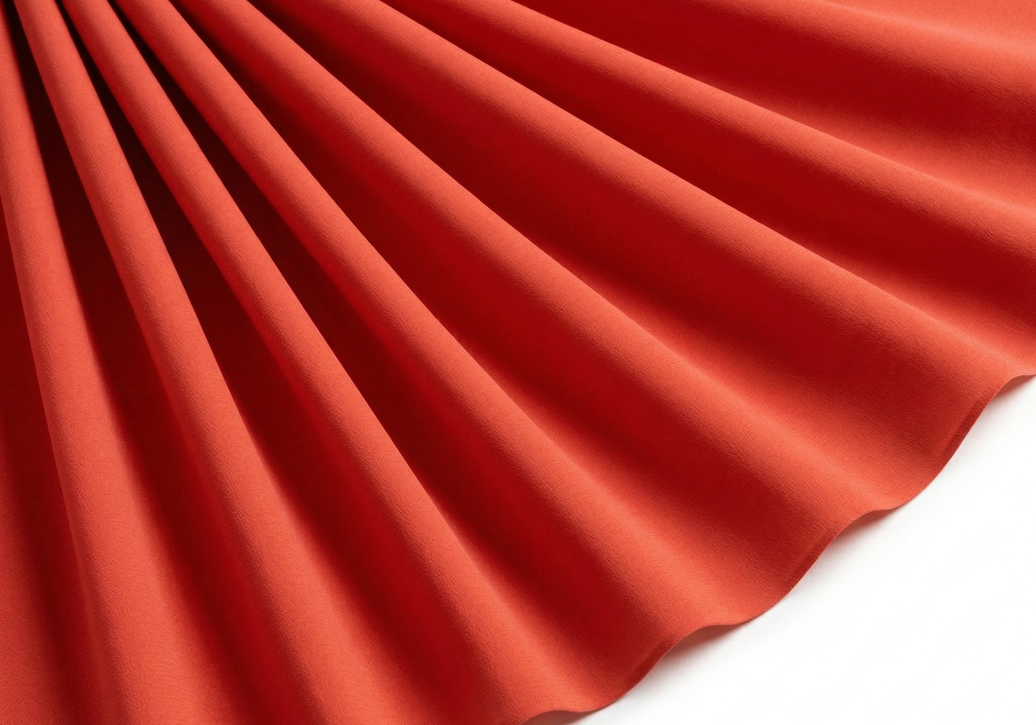 Tissu Uni Rouge