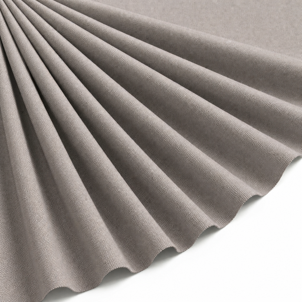 Tissu Toile Imperméable Lourde Beige