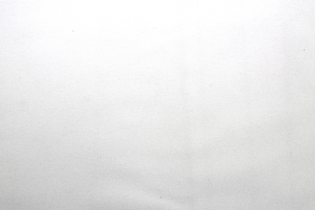 Tissu Burlington Toile résistante Unie Blanc Largeur 300cm