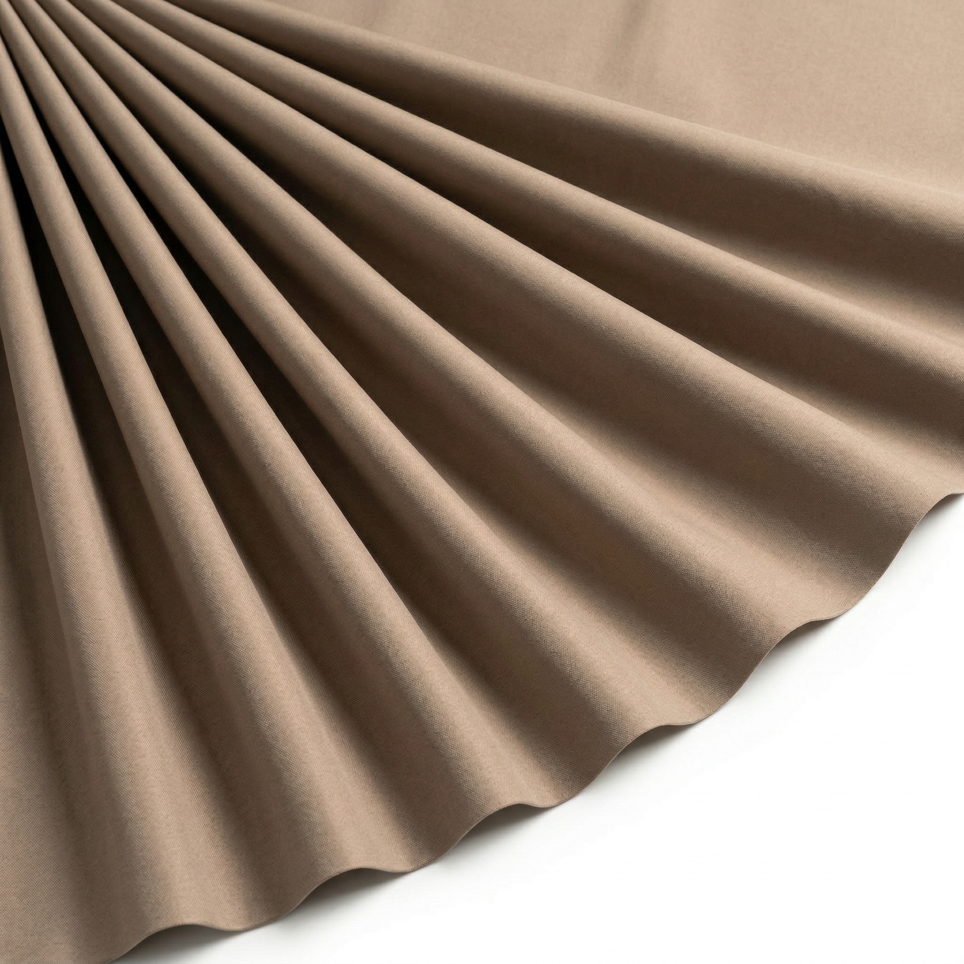 Tissu Doublure Imperméable Jacket Uni Taupe