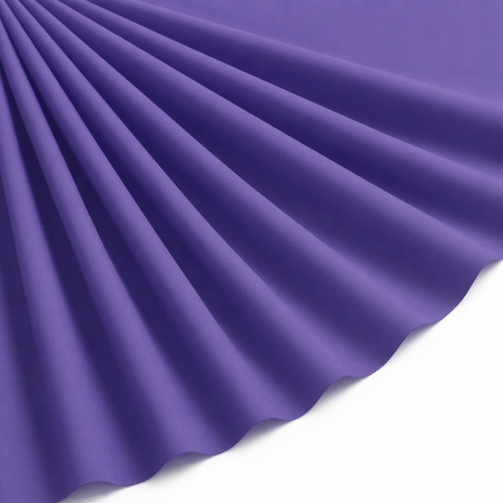 Tissu Doublure Imperméable Jacket Uni Violet