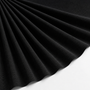 Tissu Gabardine Polycoton Rigide Uni Noir