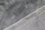 Tissu Polaire Douillette Douce Uni Gris Souris