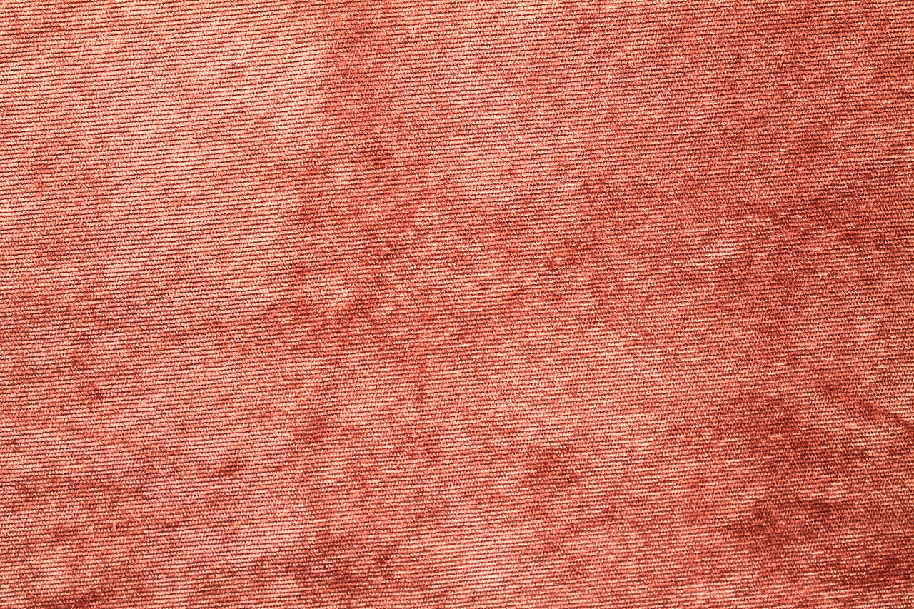 Tissu Velours côtes fines Uni Terracotta